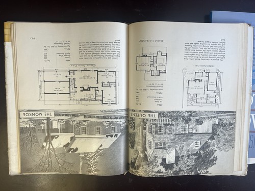 ** 3 Books, 1 = Small Houses HC DJ 1st 1946, +2 Dover Cottages Bungalows - Picture 15 of 18