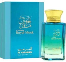 Musk Royal  Al Haramain Unisex Perfume 100 ML EDP 3.4 Fl Oz Original 100% UAE