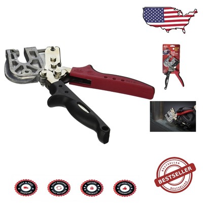 Compact Ergonomic Crimp Tool with Compound Leverage for Efficient Performance
