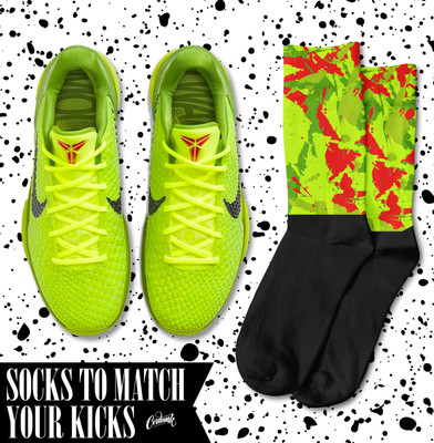 volt green socks