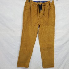 Mini Boden Pants Size 12Y Boys Youth Tan Corduroy