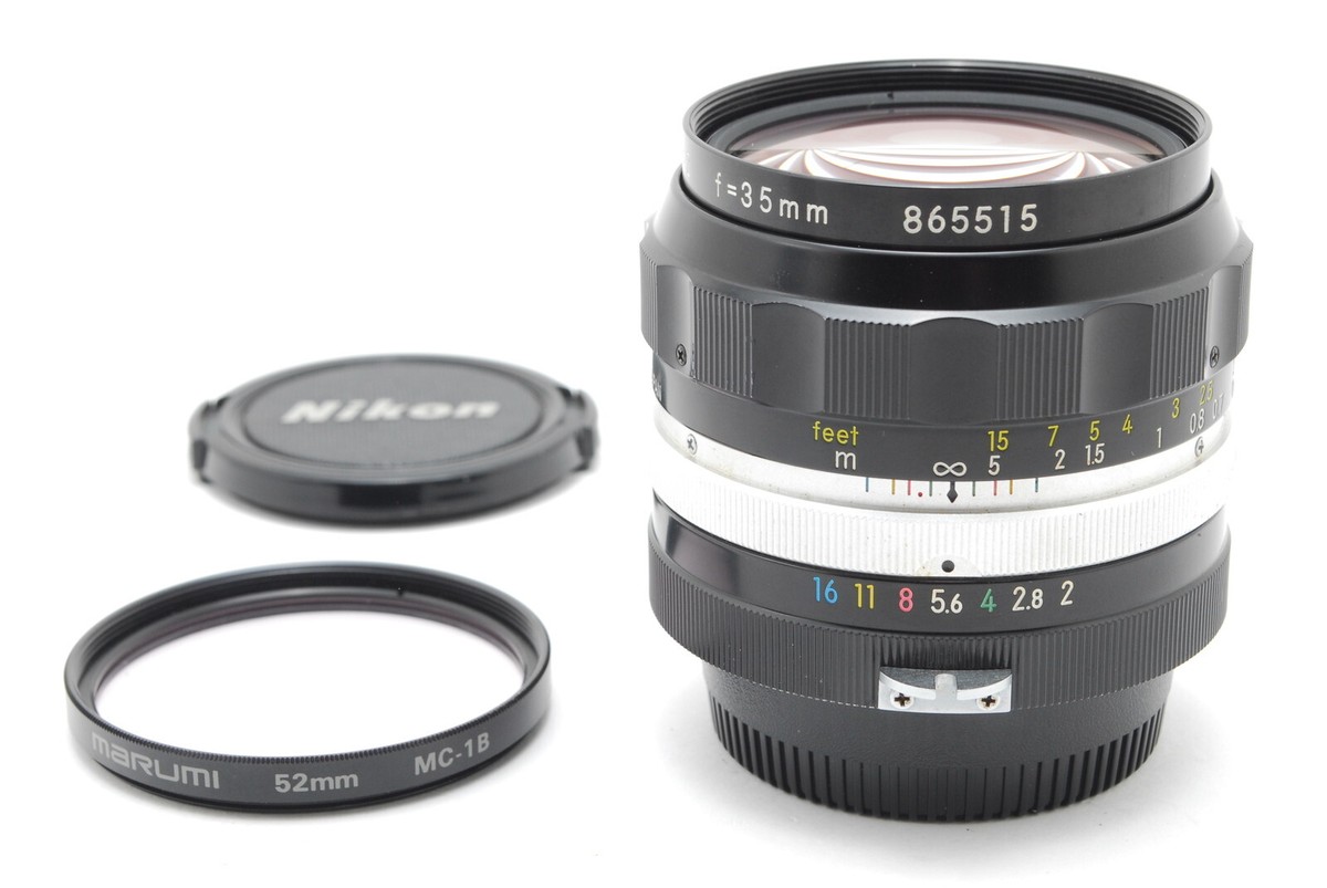 Nikkor O.C Auto 非Ai 35mm f/2 MINT] Nikon Nikkor O.C Auto Non Ai 35mm f/2 MF Wide Angle