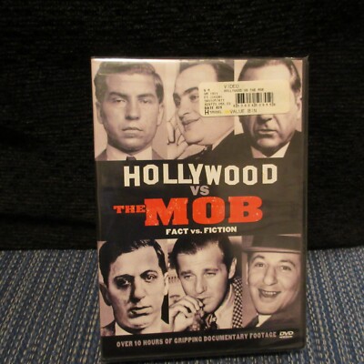 Hollywood vs. The Mob - Fact vs. Fiction (DVD, 2008, 3-Disc Set) NEW AND SEALED