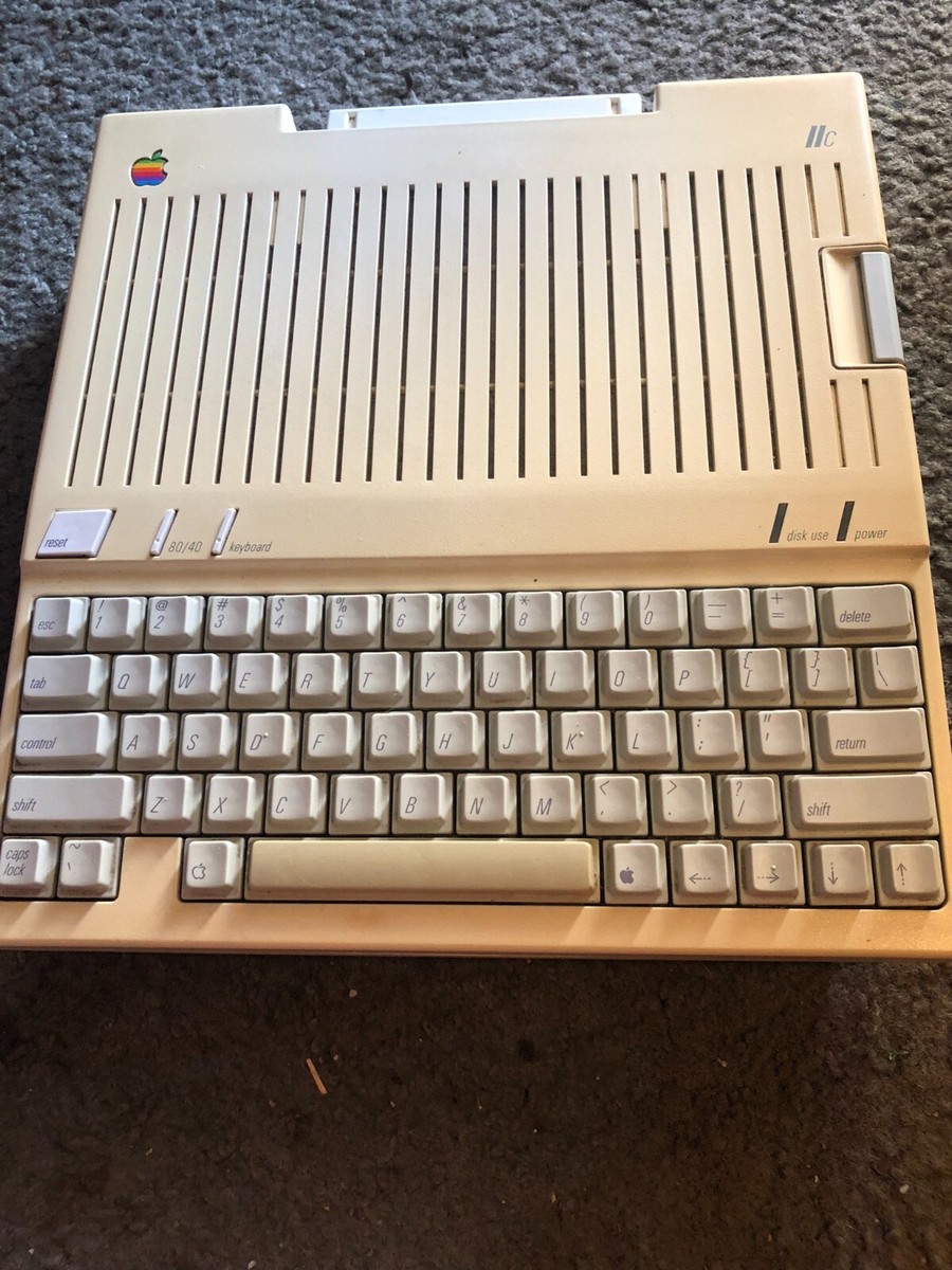 Vintage Apple iic A2S4000 and A2M4090 working | eBay