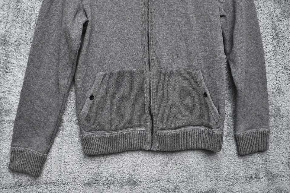 Ted Baker London Cremallera Bolsillos Frontales Cárdigan Suéter Chaqueta Para Hombre Talla 5/XL Foto 3 de 4