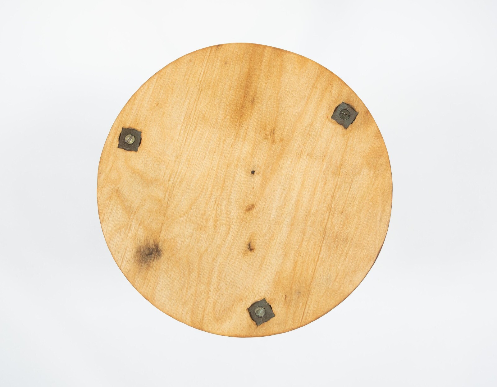 Vintage swivel metal stool. Industrial Stool. Adjustable Bar Stool