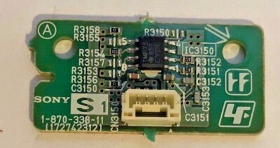 SONY S1 BOARD A1166582-A PULLED FROM MODEL KDS-60A2020 1-870-338-11
