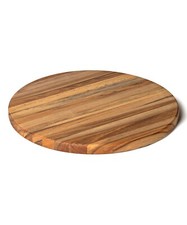 Schneidebrett N°201 aus Teakholz Rund 32cm FSC 100%
