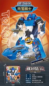 Tobot V Captain Zack Transforming Vehicle Robot Figure Season5 8In