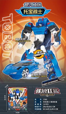 Tobot V Captain Zack Transforming Vehicle Robot Figure Toy Season5