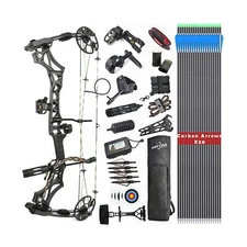 surwolf Compound Bow Kit, Hunting and Target, Limb Made in USA,Draw Weight 30...