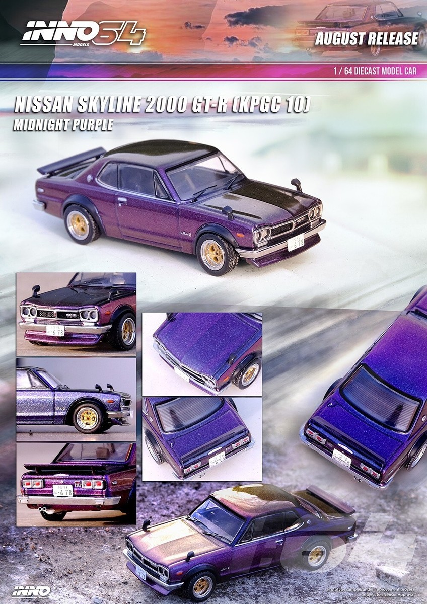 Nissan Skyline KPGC10 MINI GT ミニカー 1/64 Kaido House x Mini GT Nissan Skyline GT-R (KPGC10