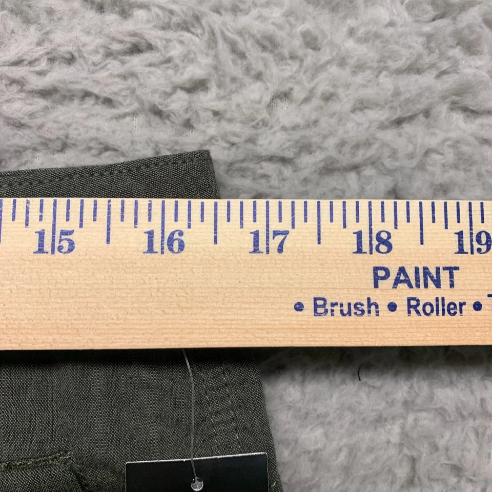 INC Shorts Mens Green Straight Regular Fit Flat Classic Fit 30 - Image 2 of 4