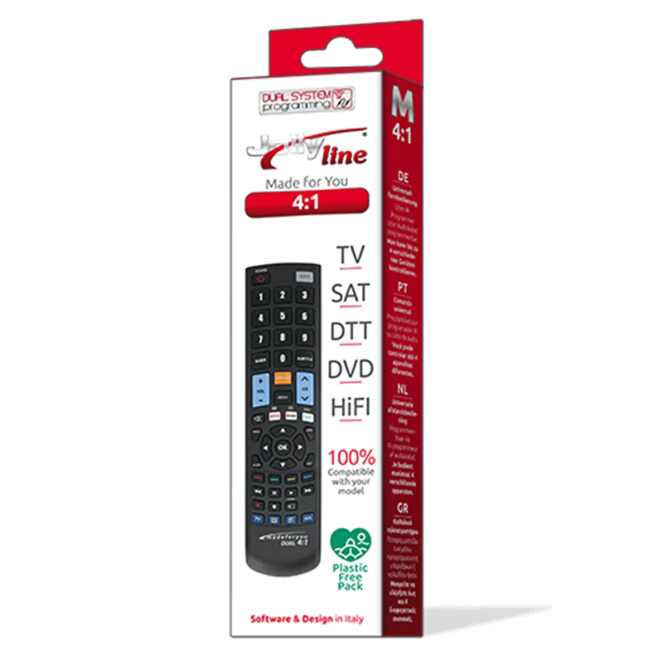 Kit 10 Telecomandi Programmabili Made For You 4 in 1 - Immagine 2 di 2