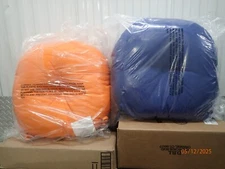 Improvements Outside Patio Cushions Set of 2 Pick Color Blue or Salmon