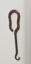 VINTAGE SHOE / BOOT BUTTON HOOK LACE HOOK - EMBOSSED DESIGN