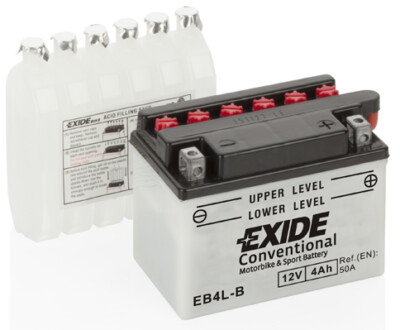 CENTRA EB4L-B Starter Battery for APRILIA MOTORCYCLES,BENELLI MOTORCYCLES,CAGIVA