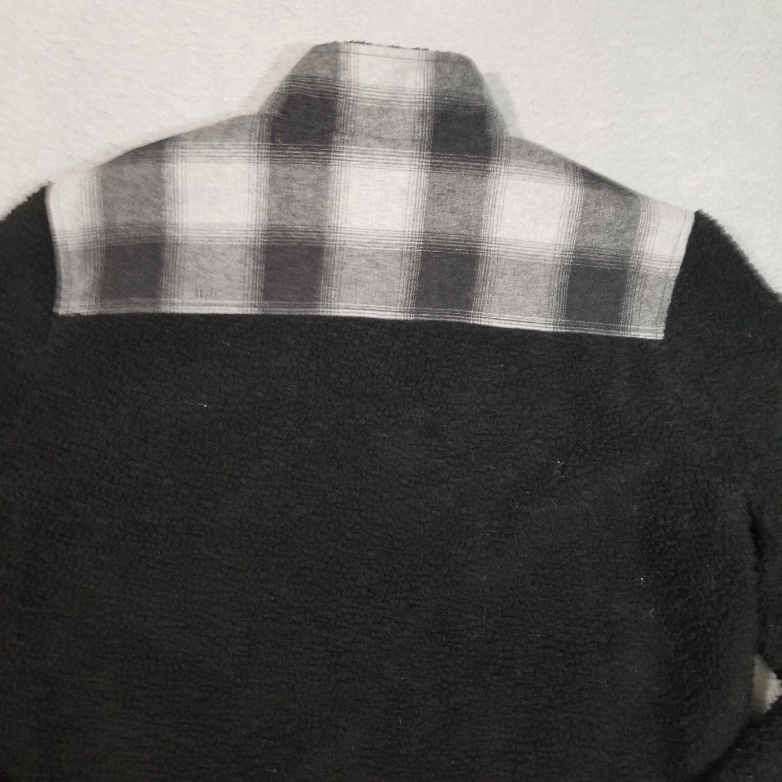 Pendleton Jacket Mens Extra Large Black White Pla… - image 12