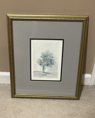 Mary V Bertrand Limited 311/2900 Matted Framed Painting - Picture 1 of 3