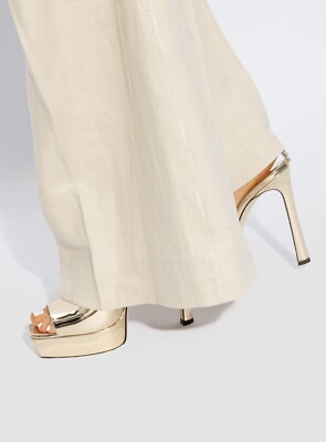 Jimmy Choo Saeda 125MM Platform Sandals size 38.5 | eBay