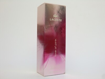 Lacoste Love of Pink EDT Nat Spray 90ml - 3.0 Oz BNIB Retail Sealed OVP
