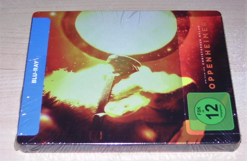 OPPENHEIMER DOPPEL BLU RAY LIMITIERTE STEELBOOK EDITION SCHNELLER VERSAND NEU - Bild 4 von 4