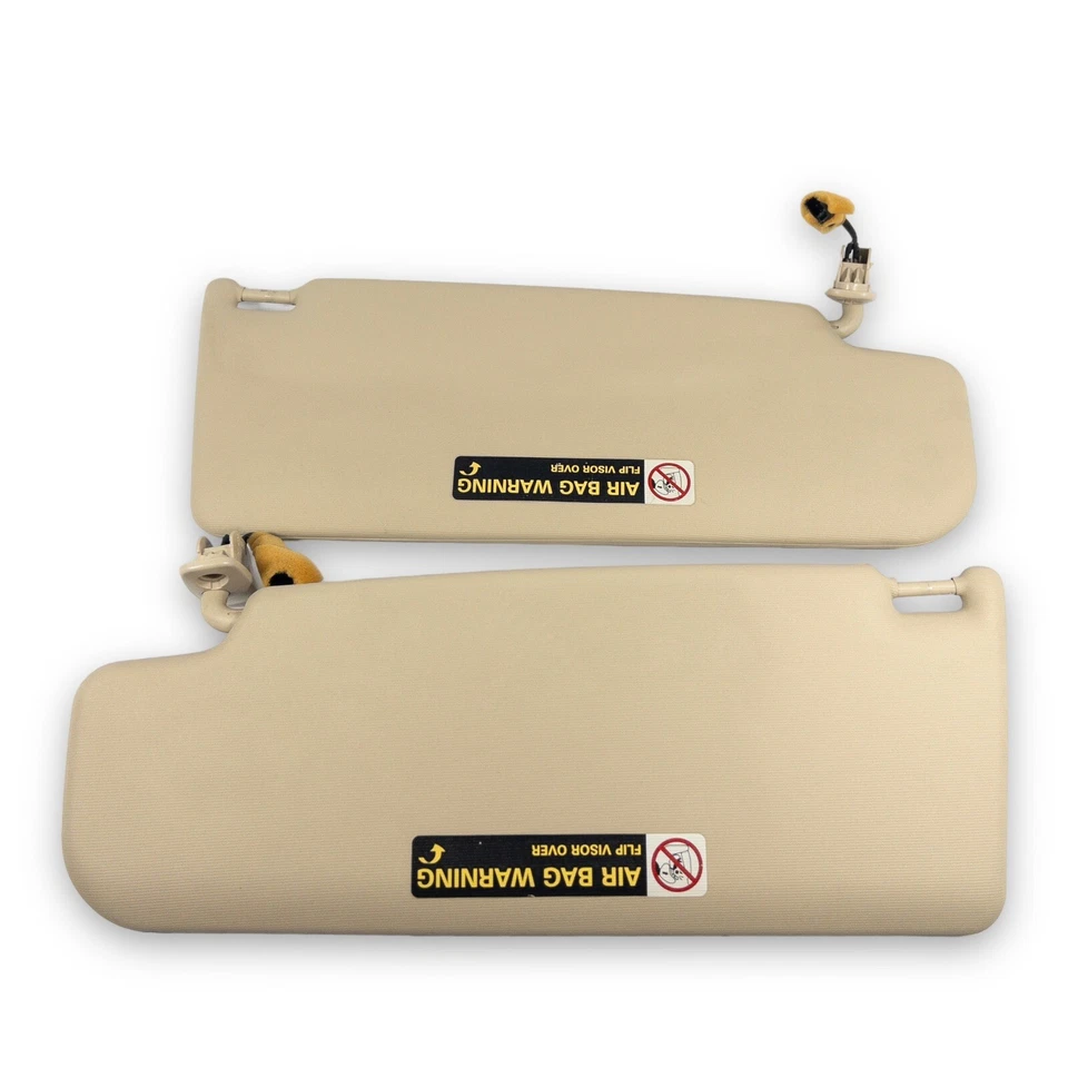 Juego de pares de parasol para conductor y pasajero Volkswagen Passat 2000-2001 bronceado Foto 3 de 4