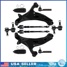 10 For 2010-2013 2014 Subaru Legacy Front Lower Control Arm Tie Rod End Sway Bar