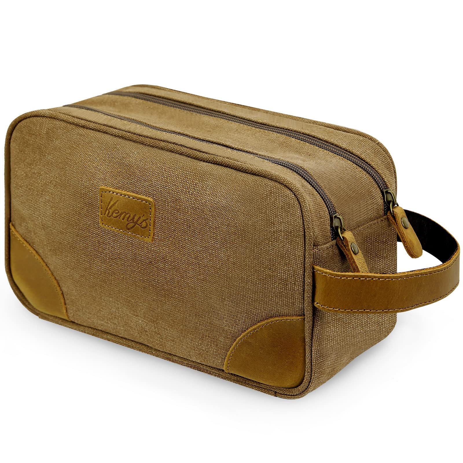 Men's Water-Resistant Travel Toiletry Bag Organizer-image