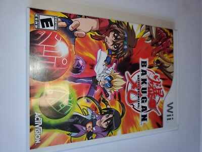 Bakugan Battle Brawlers (Nintendo Wii, 2009) Complete