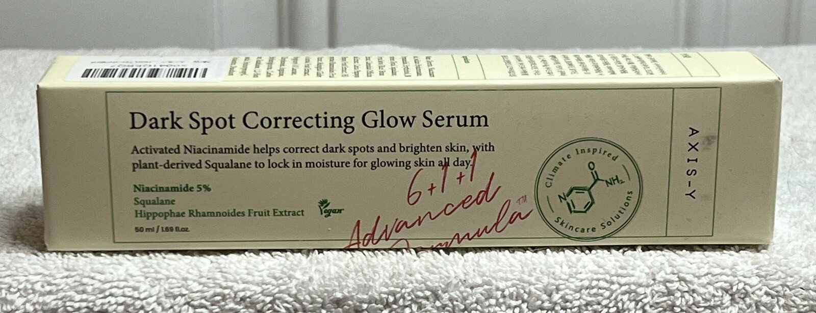 Axis Y Dark Spot Correcting Glow Serum 50ml Brightening Skincare New