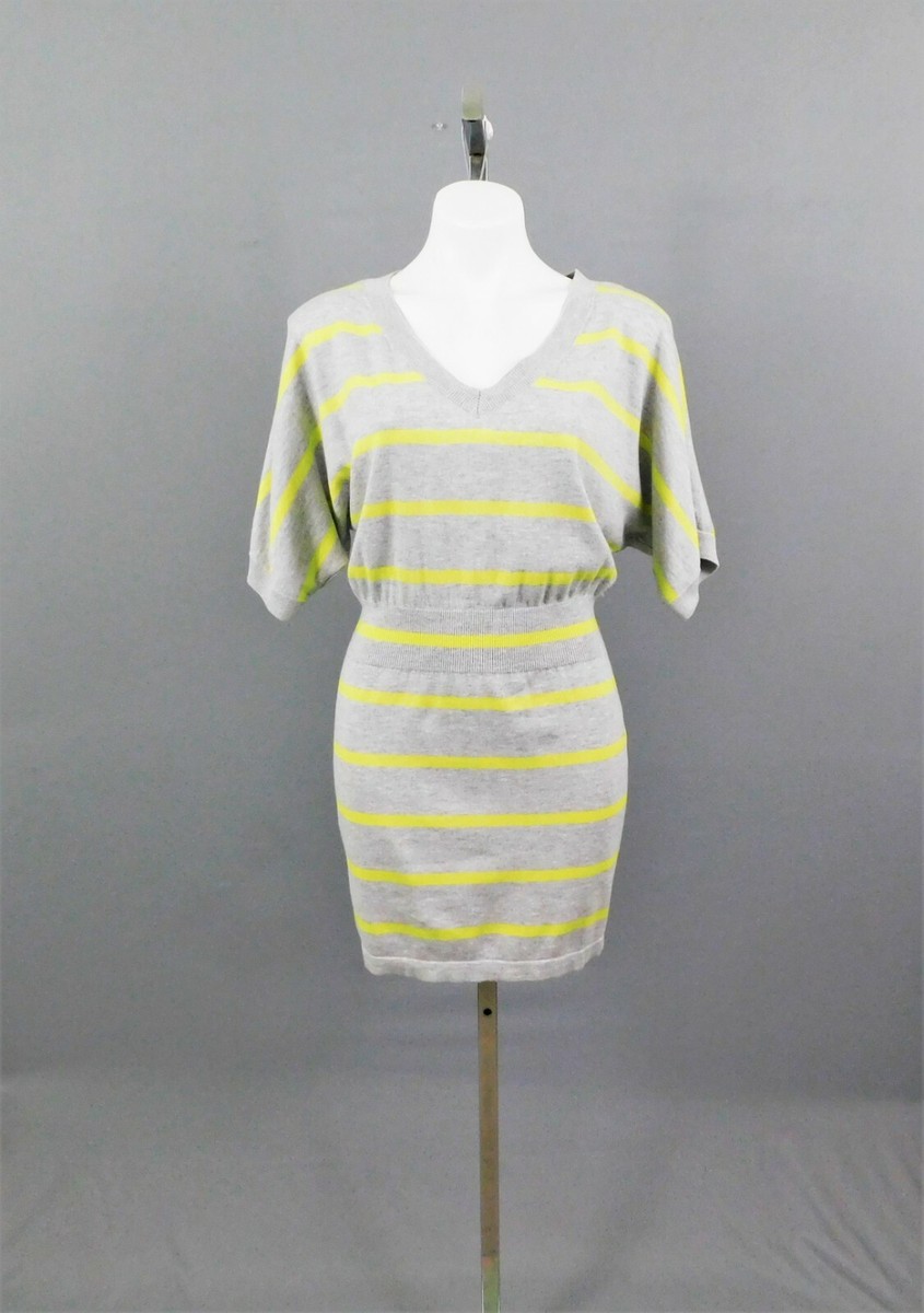 express neon yellow dress Express Strapless Neon Sun Dress