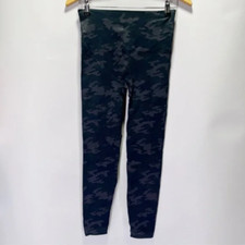 Spanx LG Look at Me Now Camo Seamless High Rise Leggings Slimming Compression