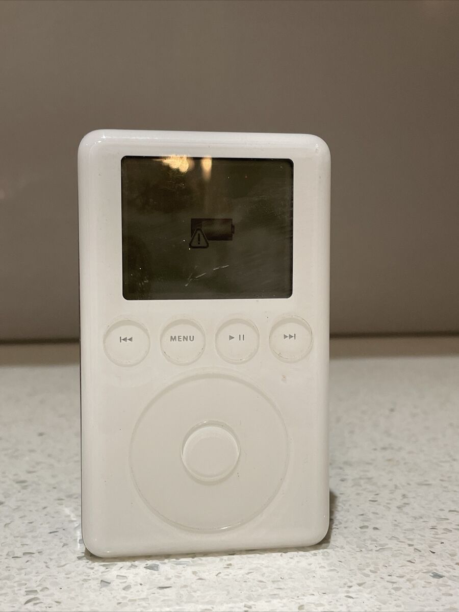 20 GB Apple iPod Classic 3rd Gen A1040 White With / Battery 20 GB Apple iPod Classic 3rd Gen A1040 White With / Battery