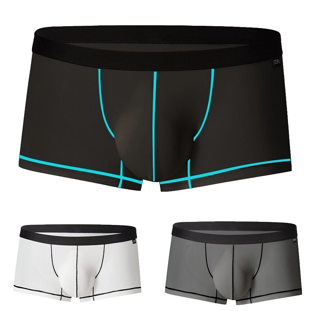100% Seda Boxer Calzoncillos para Hombre