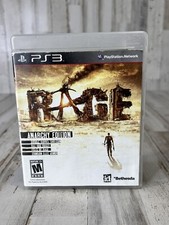Rage Anarchy Edition Sony PlayStation 3 PS3 - Complete with Manual