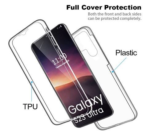 Coque Intégrale 360 Pour Samsung Galaxy S23,S23 PLUS,S23 ULTRA - Zdjęcie 6 z 6