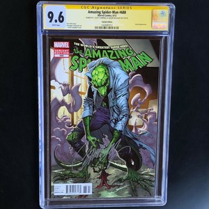 AMAZING-SPIDER-MAN-688-CGC-9-6-SS-Campbell-amp-Delgado-RARE-Lizard-Variant