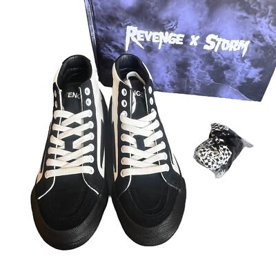 Revenge x Storm Vol 2 High Top Sneakers Black White Mens 5  display picture 1