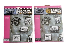 Chartpak - BestPrint Self-adhesive Printer Paper - Opaque White - 10 + 5 Sheets