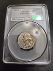 1955-D CAC GRADED MS64 Washington Silver Quarter Mint Set Coin with Light Toning
