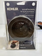 Kohler Duostrainer K-R8799-C-BL 4-1/2 in. Sink Strainer in Matte Black