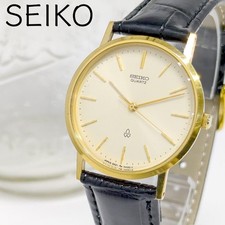 SEIKO Quartz Gold Round 3 Hand