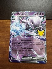 Mewtwo ex 064/128 - 30th Celebration Anniversary Holo Pokémon Card - NM