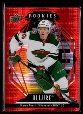 2022-23 Upper Deck Allure Color Flow Red Rainbow #131 Marco Rossi Rookie RC