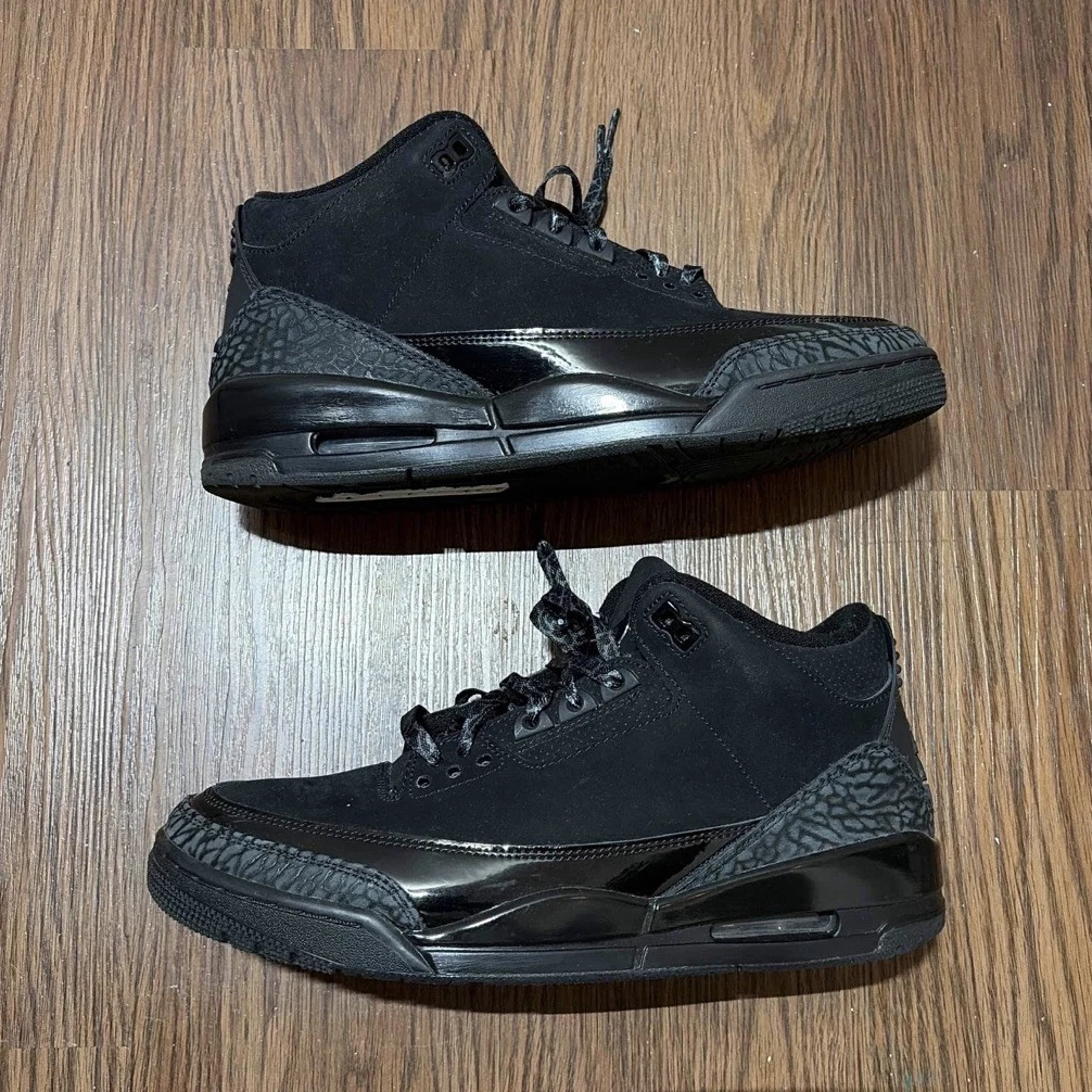 Jordan 3 Retro Black Cat - огромный выбор по лучшим ценам | eBay