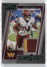 2022 Panini Playbook Down and Dirty Green 25/49 Antonio Gibson #DD-14 ow3