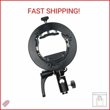 Godox S2 Speedlite Bracket for Godox AD200Pro, AD200, AD400Pro, for V1 Round Hea