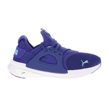 PUMA Softride Enzo Evo Wide Running  Womens Blue Sneakers Athletic Shoes 3789781