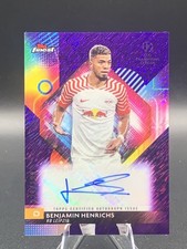2023-24 Topps Finest UEFA Club Competitions - Autographs Benjamin Henrichs #A-BH